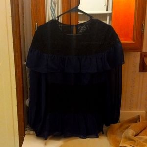 Bcbgmaxazria new without tags size small women's dress blouse